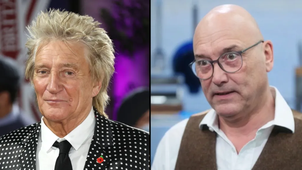 Rod Stewart launches rant about Gregg Wallace and calls him a 'tubby bully'