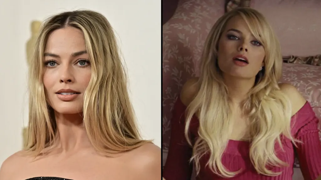 Margot Robbie spoke out about awkward moment filming Wolf of Wall Street scenes where she 'pretended to touch herself'