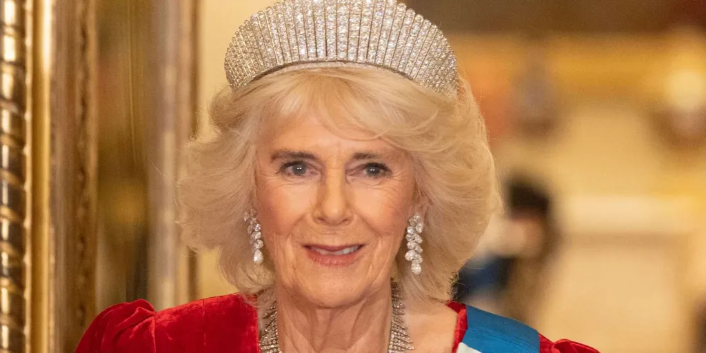 Queen Camilla's Latest Tiara Features 488 Diamonds and Doubles as a Necklace