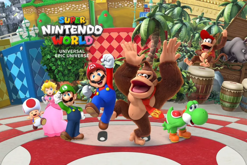 Nintendo bemutatja a Donkey Kong Country területet