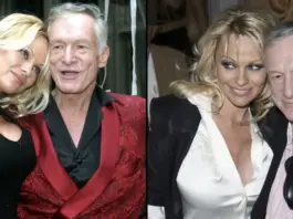 Pamela Anderson revealed bizarre Hugh Hefner sex request that made her realise she 'needed to leave' Playboy Mansion