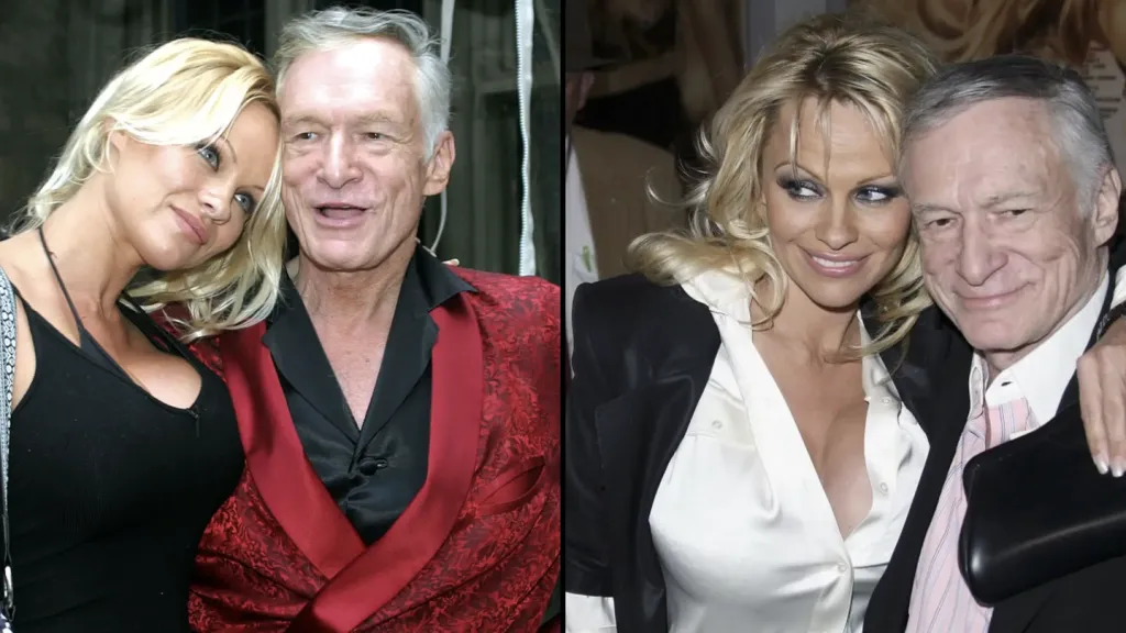 Pamela Anderson revealed bizarre Hugh Hefner sex request that made her realise she 'needed to leave' Playboy Mansion