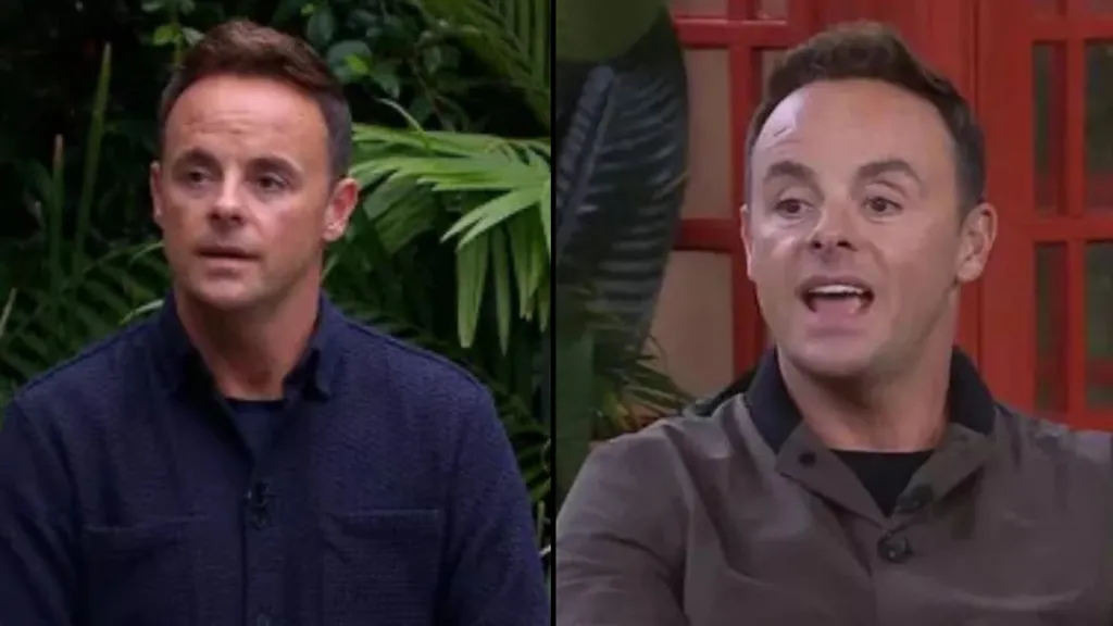 Ant 'not happy' and admits he was 'unprofessional' for getting annoyed with I'm A Celeb star live on air