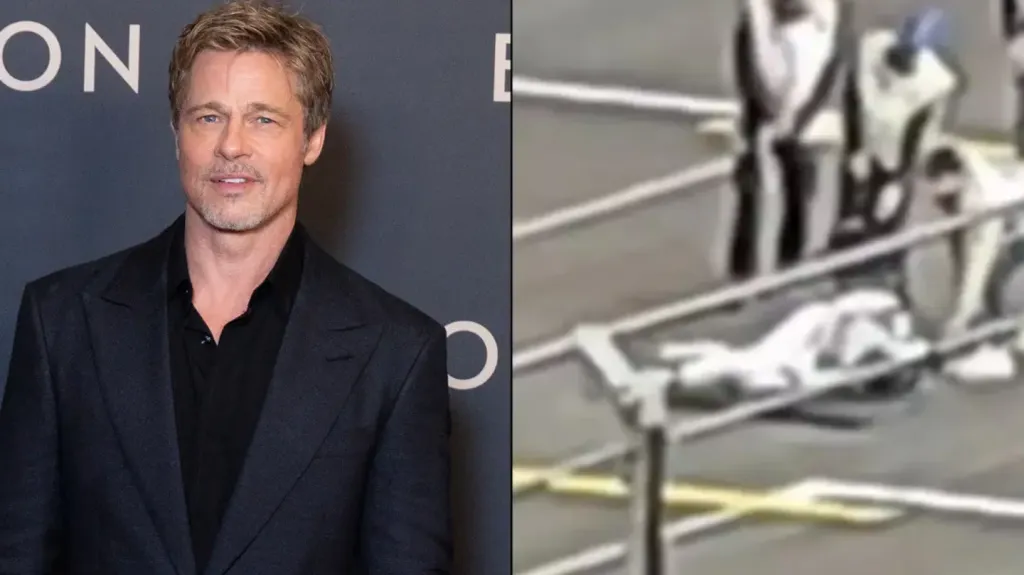 Real reason behind why Brad Pitt ‘fainted’ on track at F1 Las Vegas Grand Prix