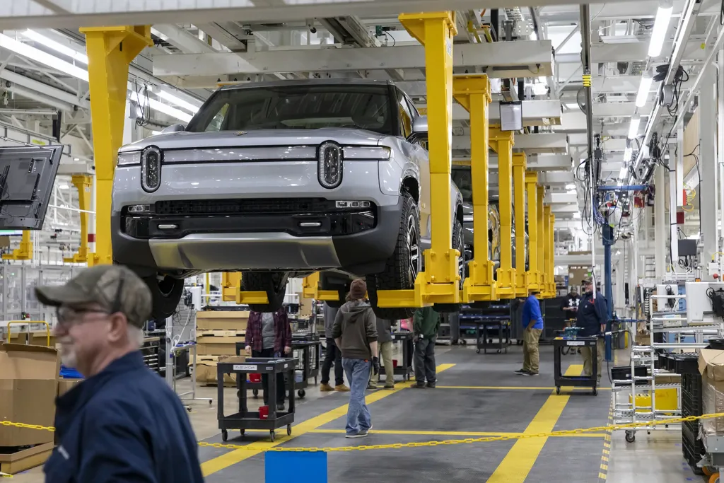 Rivian 6,6 milliárd dolláros kölcsönt kap EV gyárra