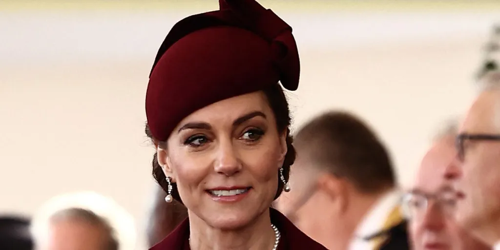 Kate Middleton's Monochromatic Maroon Look Had a Hidden Meaning