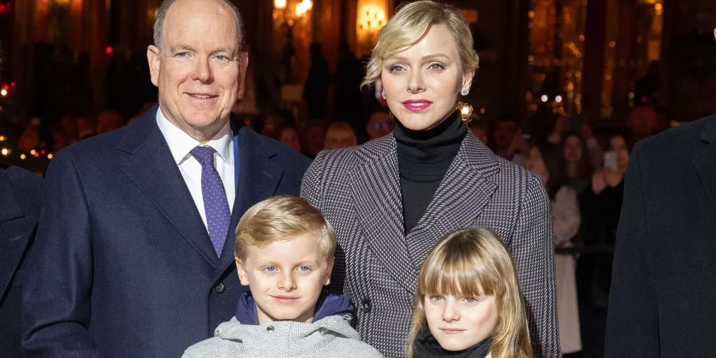 Princess Charlene's Kids Made a Rare Appearance in the 2024 Royal Christmas Card