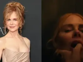 Nicole Kidman says she 'blushes' thinking about movie she had to 'stop filming because she didn't want to orgasm anymore'