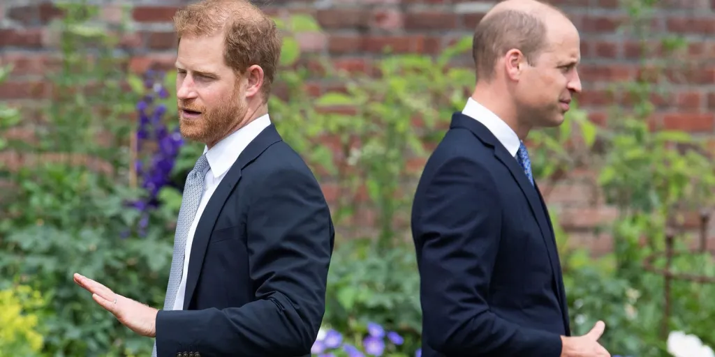 Princes William and Harry Avoided Interacting While Working on Princess Diana Charity Event