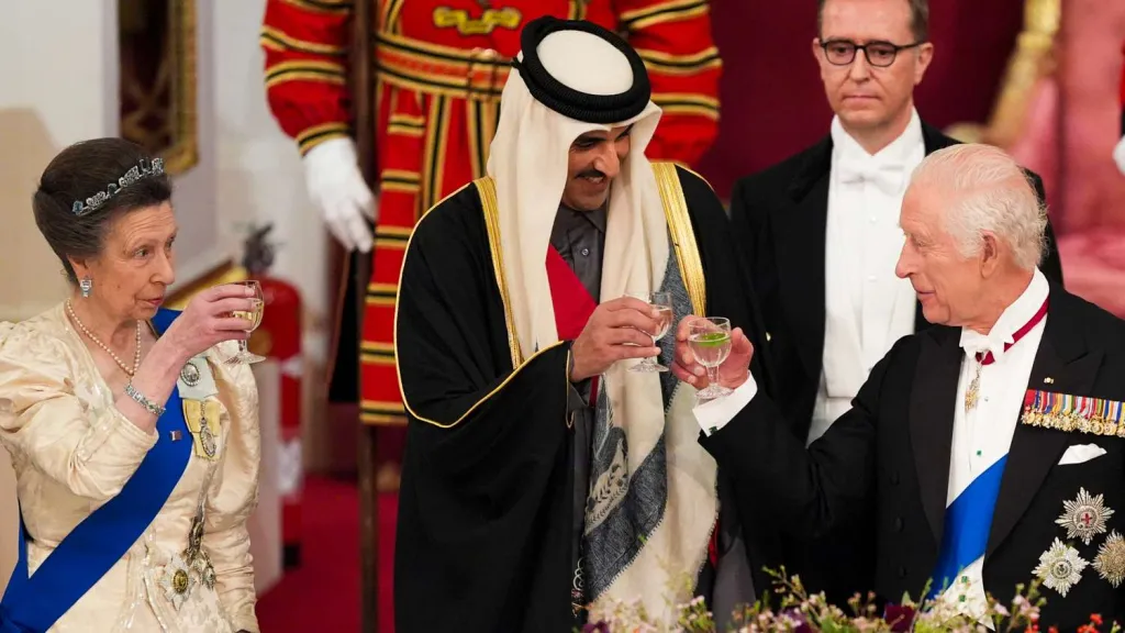 How Princess Anne Almost Broke Royal Protocol at the Qatar State Banquet