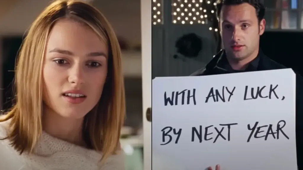 Keira Knightley admits she agrees with viewers' ‘creepy’ complaint about Love Actually