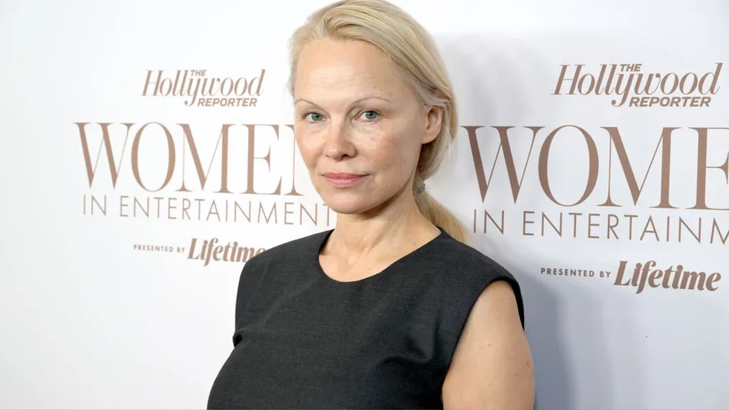 Pamela Anderson Updated Her Bare-Faced Beauty Look With a New Set of Bangs