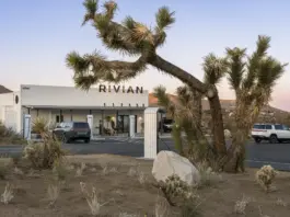 Rivian töltőállomás Joshua Tree-ben: Luxus az elektromos autósoknak