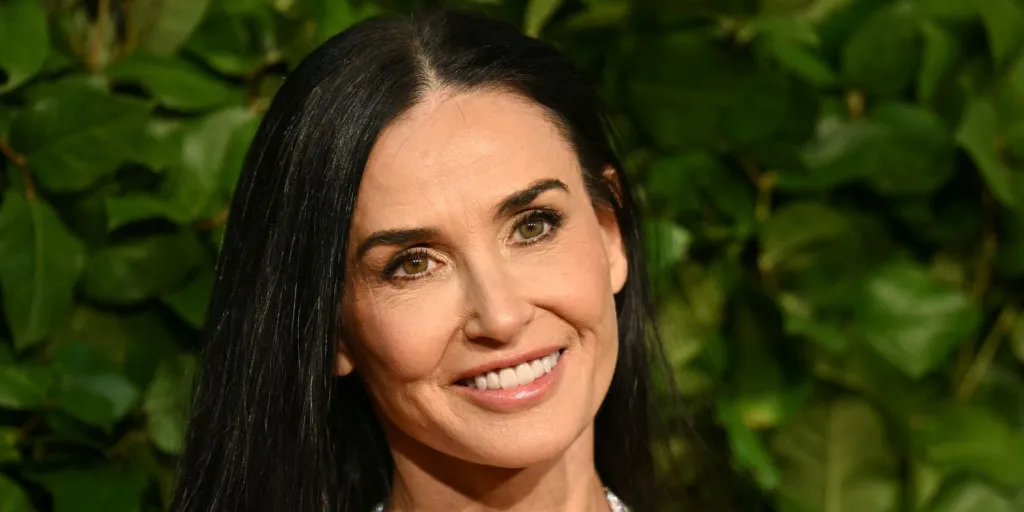 Demi Moore’s LBD Is Winter Weather-Ready Thanks to This Edgy Outerwear Trend