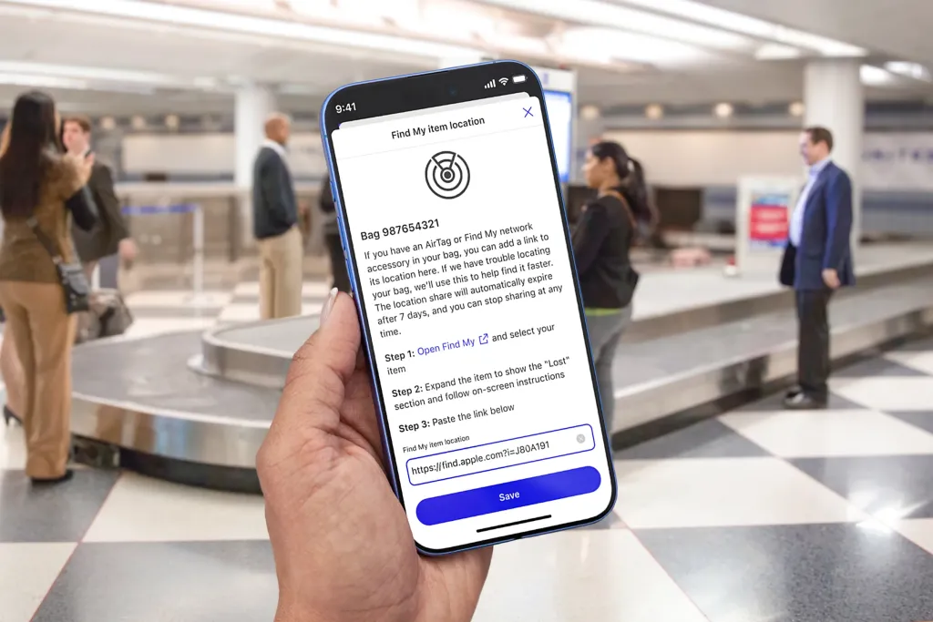 United Airlines integrálja az Apple AirTag követést