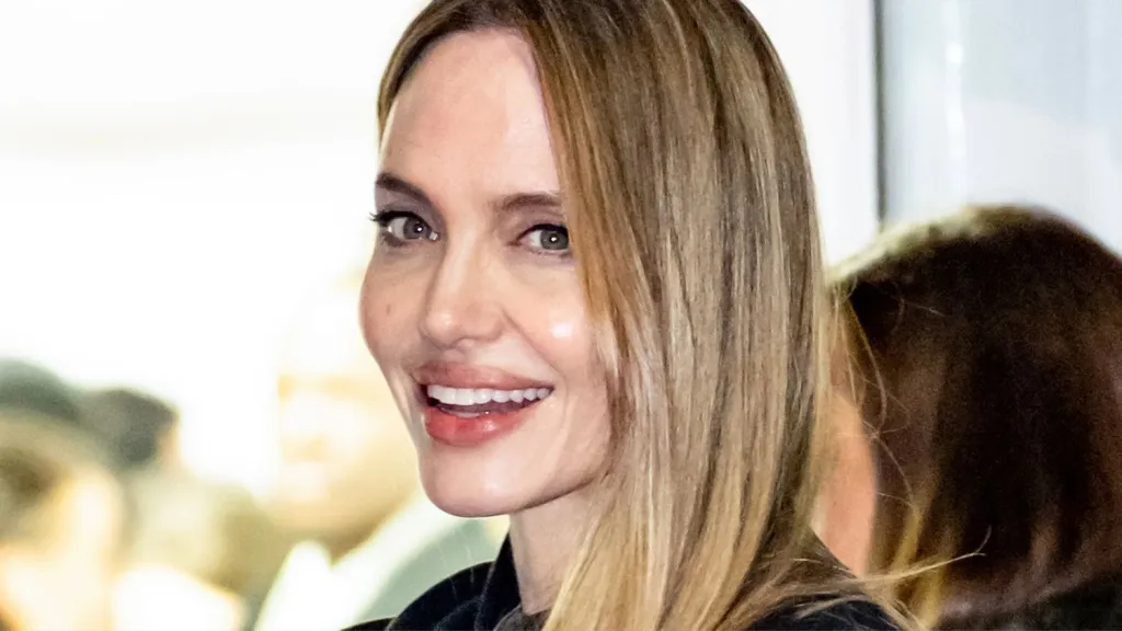 Angelina Jolie Paired Her Winter Coat With the Most Unexpected Shoes