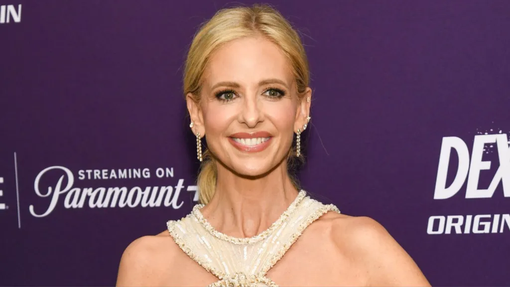 Sarah Michelle Gellar's Butter-Yellow Dress Is Giving Y2K Prom Queen