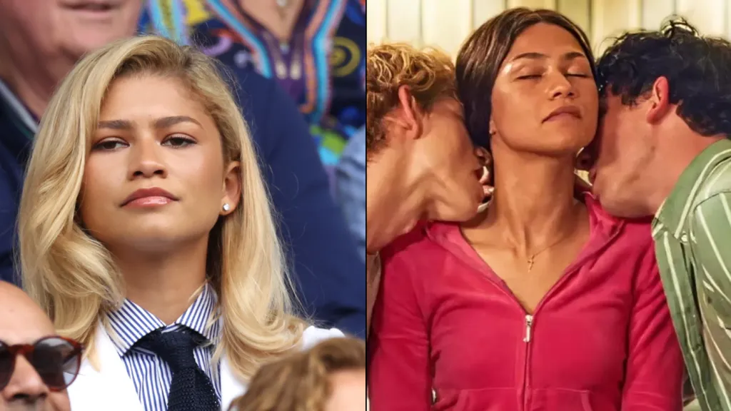 Zendaya admits intimate three-way scene in recent movie was more like a ‘nine-way kiss’ on set