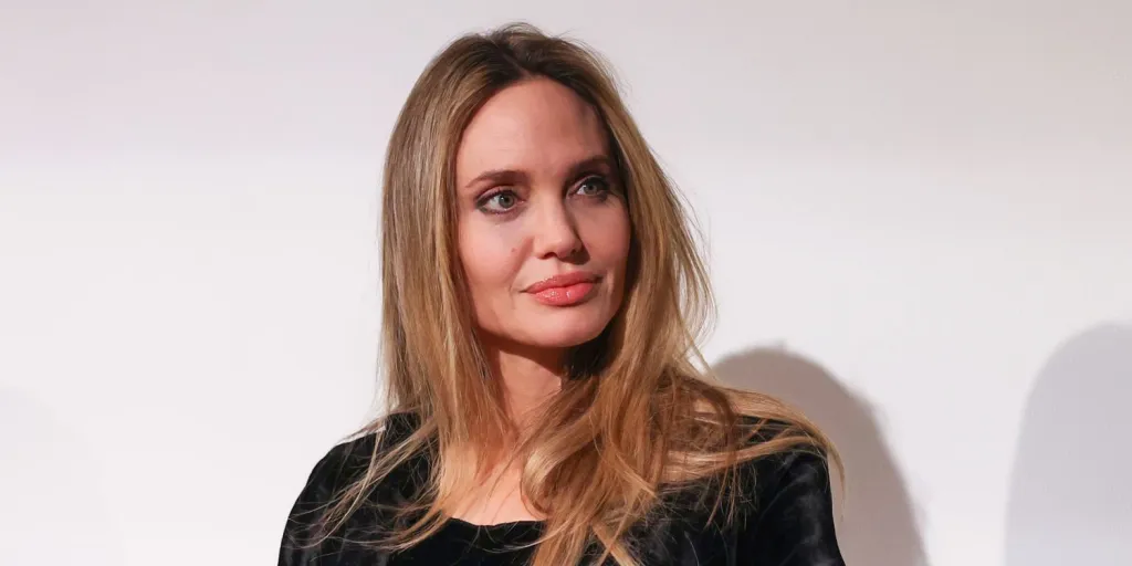 Angelina Jolie's Matching Velvet Set Is Perfect for Holiday Party Season