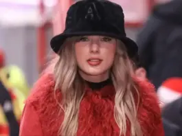 Taylor Swift Put a Wintery Twist on the Bucket Hat Trend at the Chiefs Game