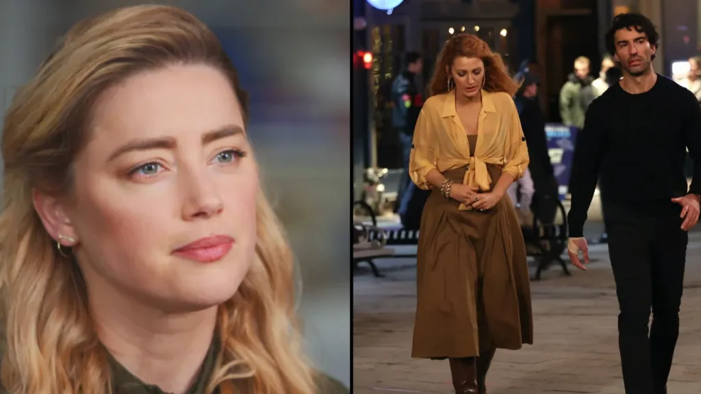 Amber Heard speaks out on Blake Lively lawsuit against Justin Baldoni and says 'I saw this firsthand'