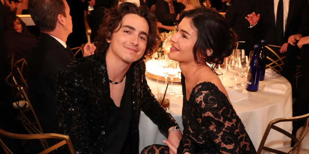 Kylie Jenner and Timothée Chalamet Secretly Spent Christmas Together with Her Kids