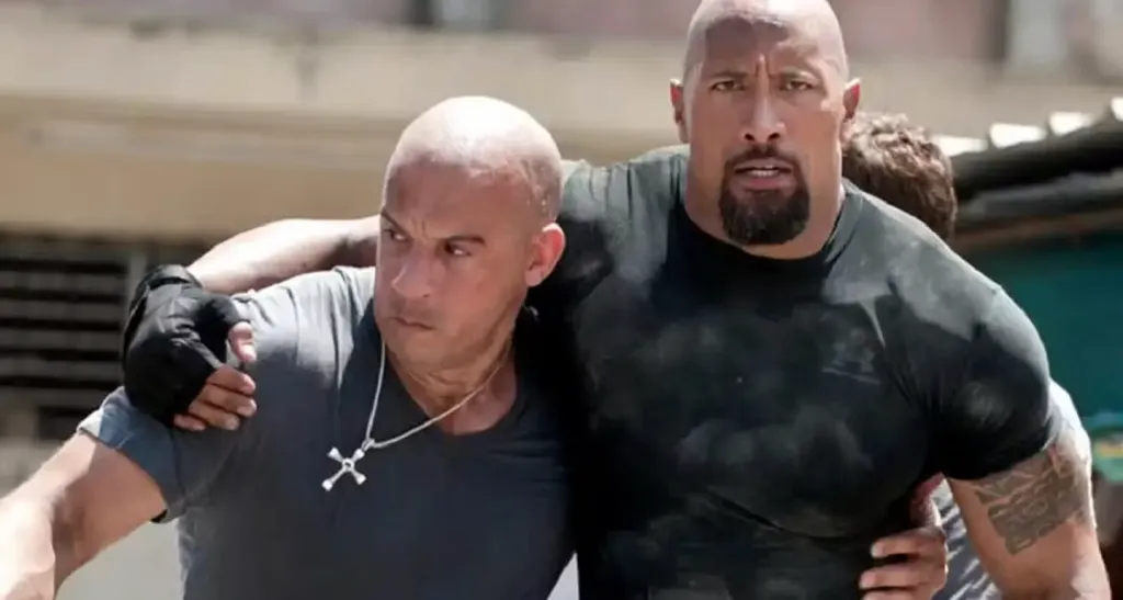 The Rock és Vin Diesel feszült találkozása a Golden Globe-on-2