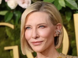 Cate Blanchett Brilliantly Re-Wore This Sparkly Gown at the 2025 Golden Globes