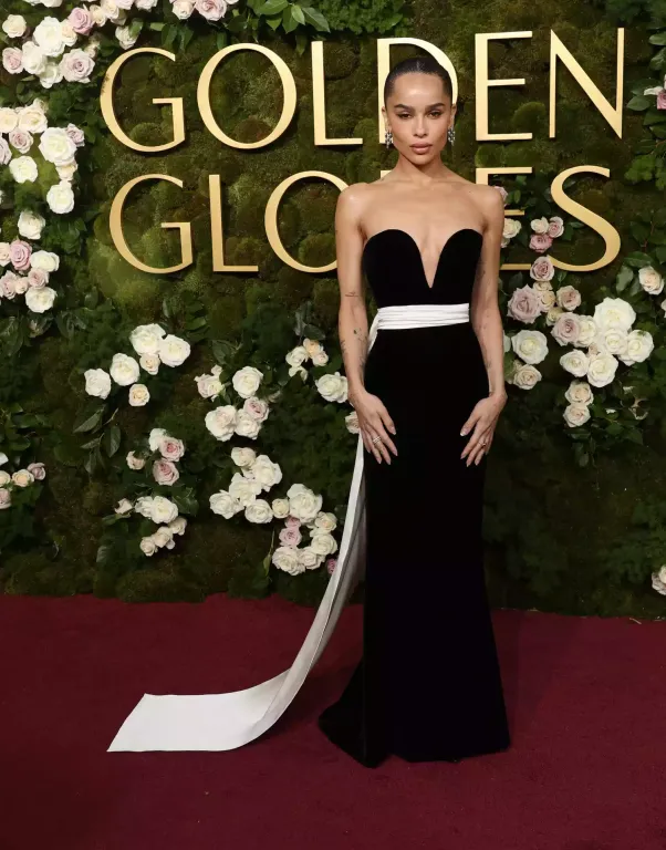 Zoë Kravitz káprázatos megjelenése a Golden Globe-on-1