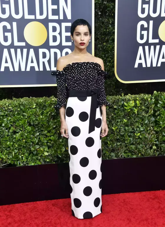 Zoë Kravitz káprázatos megjelenése a Golden Globe-on-4