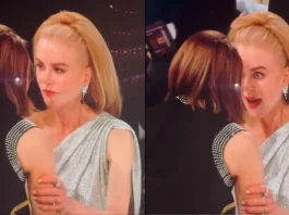 Body language expert explains what was happening with 'intense' Nicole Kidman and Jodie Foster conversation