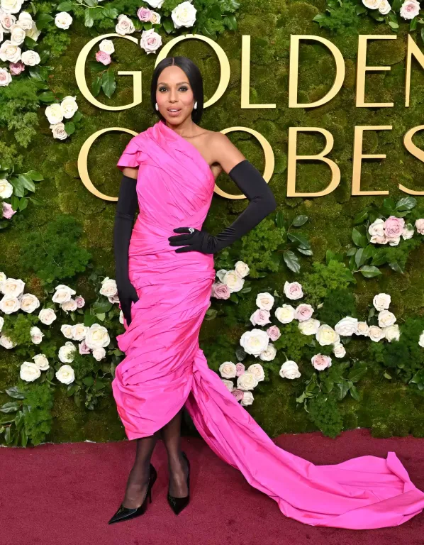 Kerry Washington kápráztat Barbie-rózsaszínben-1