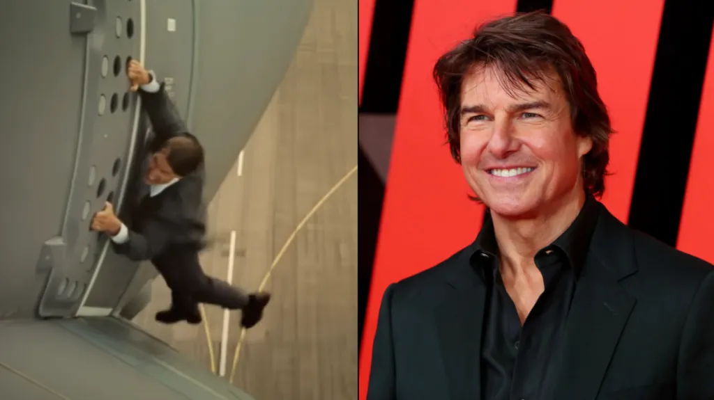 Tom Cruise explained what he was thinking when holding onto the side of a plane for iconic Mission Impossible scene