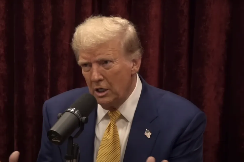 Joe Rogan váratlan fordulata: Trump a podcastjében-3
