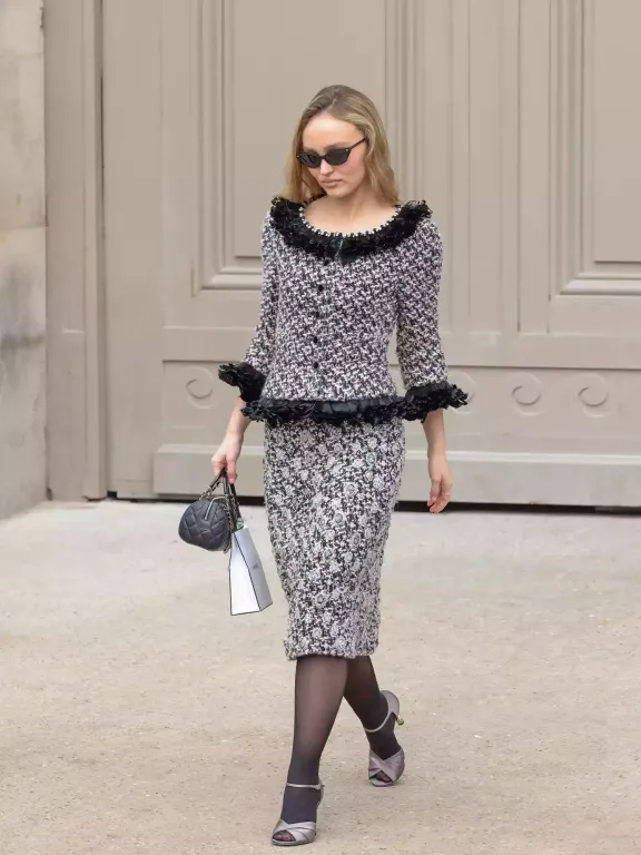 Lily-Rose Depp és Vanessa Paradis a Chanel bemutatón-1