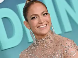 Jennifer Lopez Wore a Plunging Dress While Recreating Her "Waiting for Tonight" Music Video