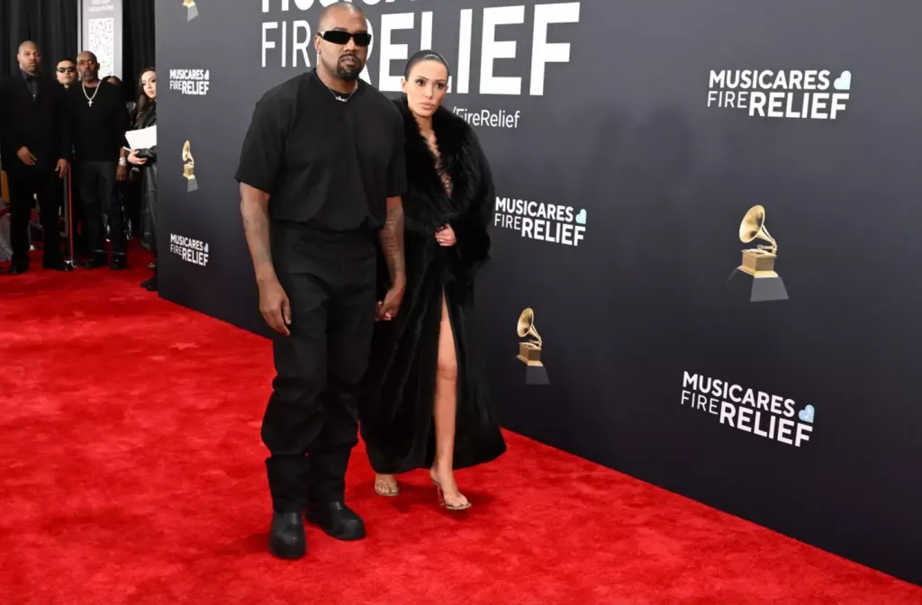 Kanye West és felesége botrányos Grammy-megjelenése-2