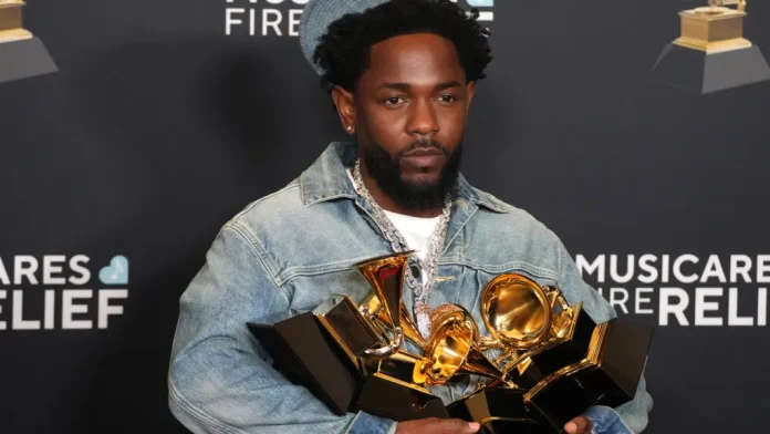 Meaning behind Kendrick Lamar's Grammys outfit as fans think it's another dig at Drake in their ongoing feud