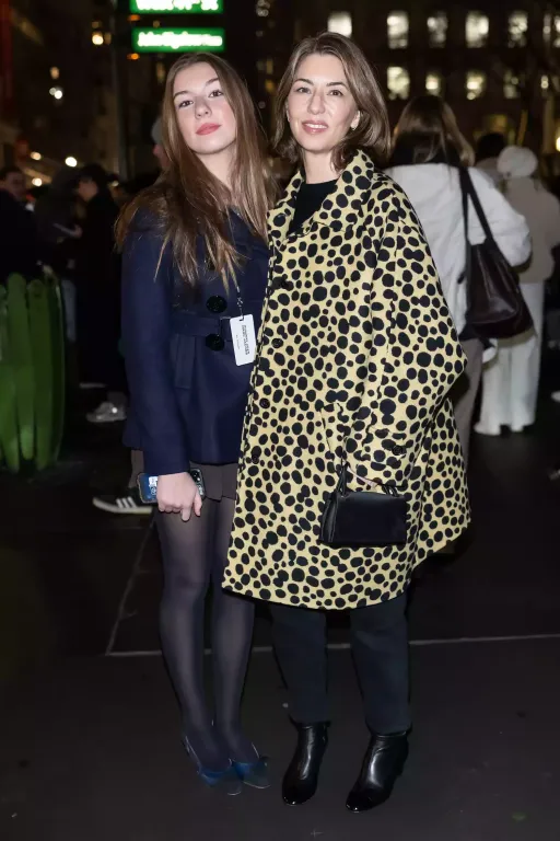 Sofia Coppola és lánya ritka közös megjelenése-2