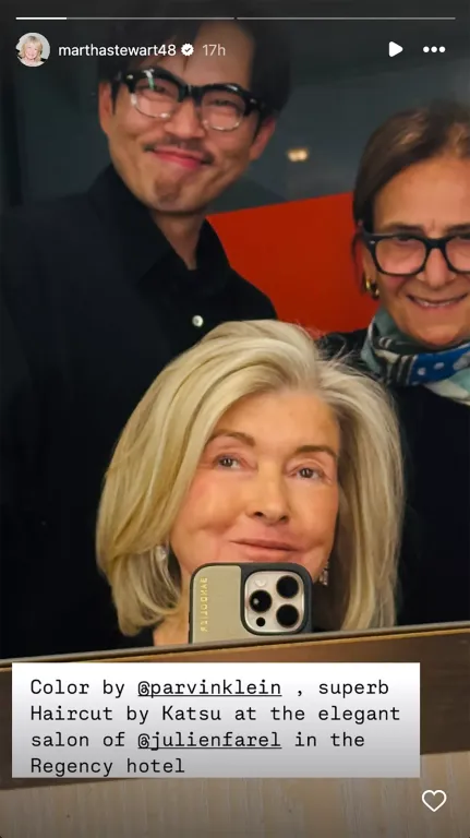 Martha Stewart új frizurát villantott – Fotók-1