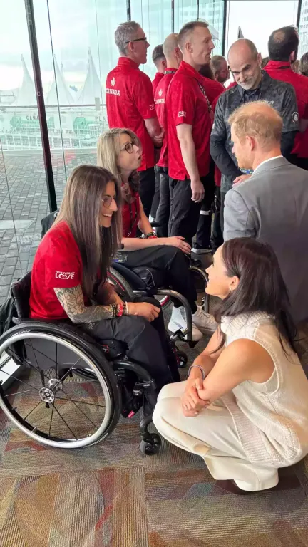 Meghan Markle viccel a Suits-ről az Invictus Games-en-2