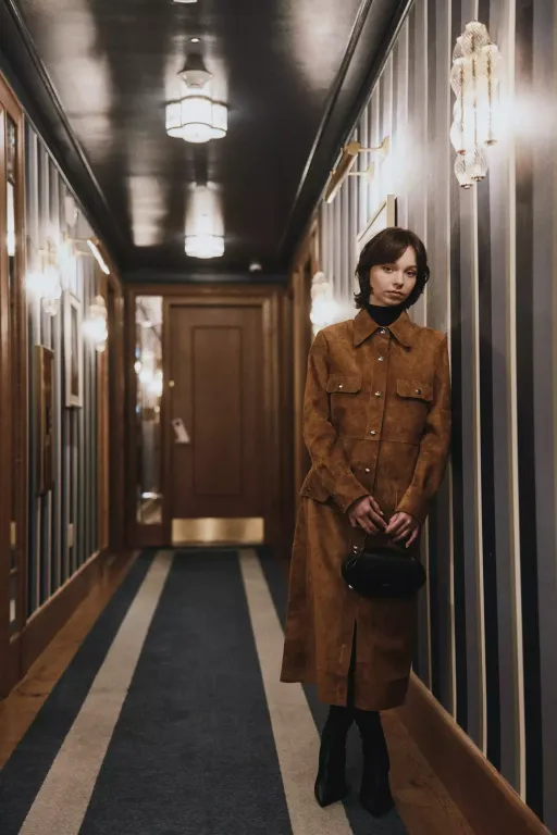 Emma Myers káprázatos megjelenése a New York-i Divathéten-1