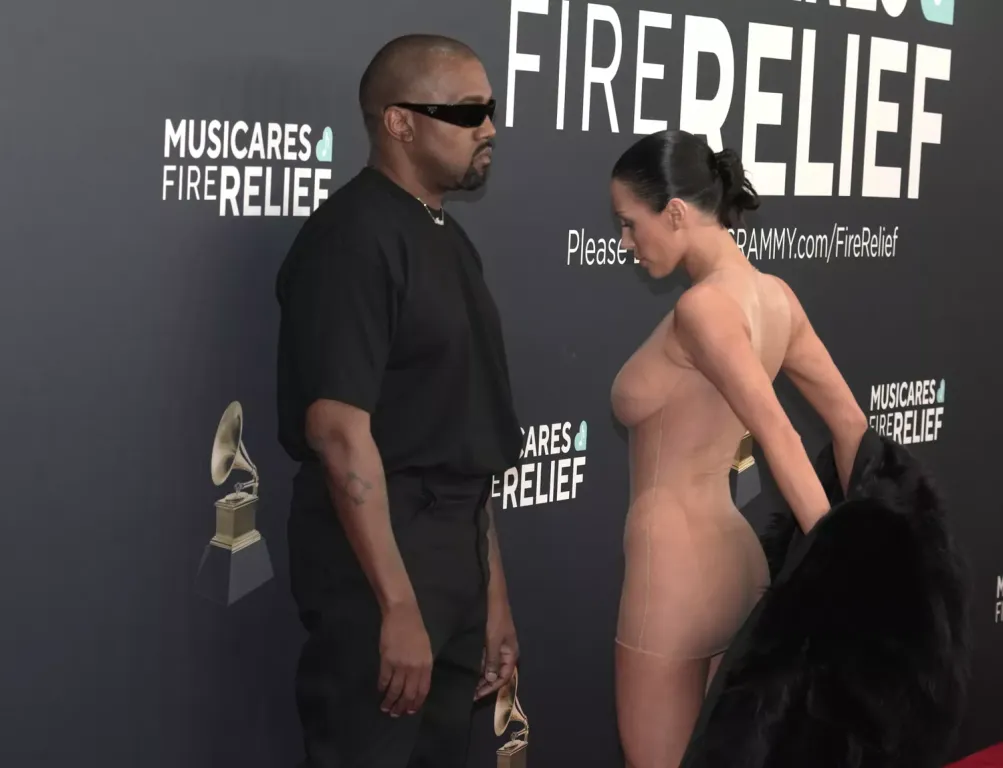Kanye West és Bianca Censori válása: Botrányos Grammy után-1