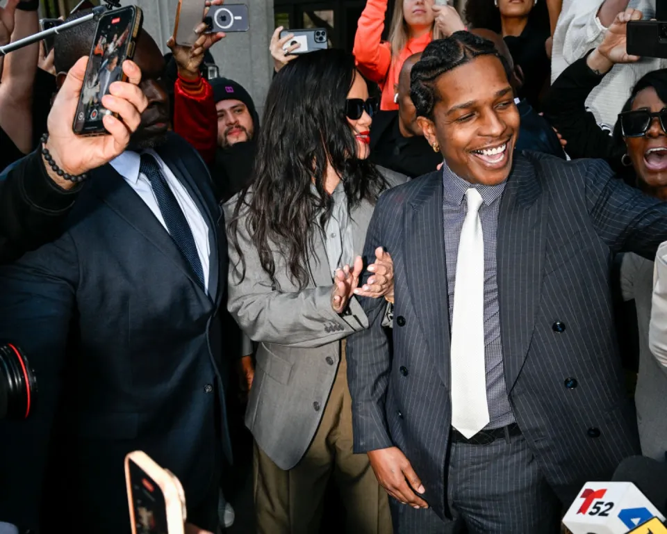 Rihanna reagál: A$AP Rocky felmentve a lövöldözési perben-1