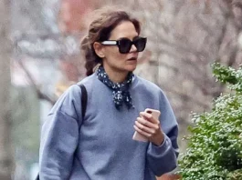 Katie Holmes Wore the Polarizing Denim Trend That Celebrities Can't Get Enough Of