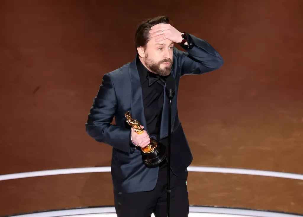 Kieran Culkin Oscar-beszédében gyerekeket kér-1