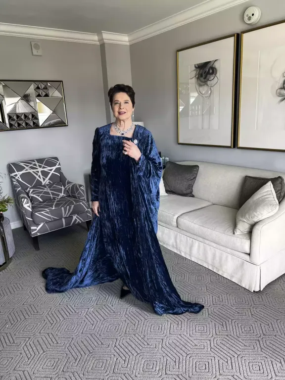 Isabella Rossellini Oscar-gálán: Blue Velvet hommage-2