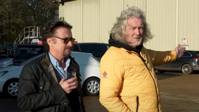 James May and Richard Hammond return to Top Gear HQ after quitting show 10 years ago