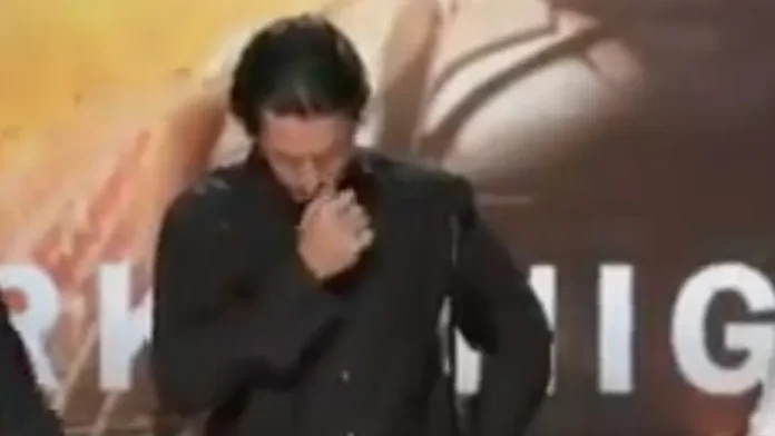 Heartbreaking moment Christian Bale fought back tears as he made comment about Heath Ledger on stage