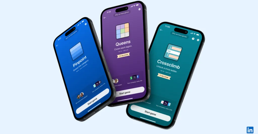 LinkedIn belép a játékiparba: napi játékok érkeznek